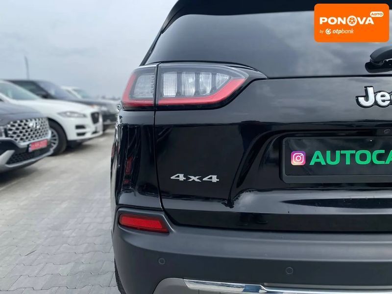 Jeep Cherokee, 2018 р., Бензин, 124 тис. км, Позашляховик / Кросовер, Чорний, Київ AT-10419056 фото