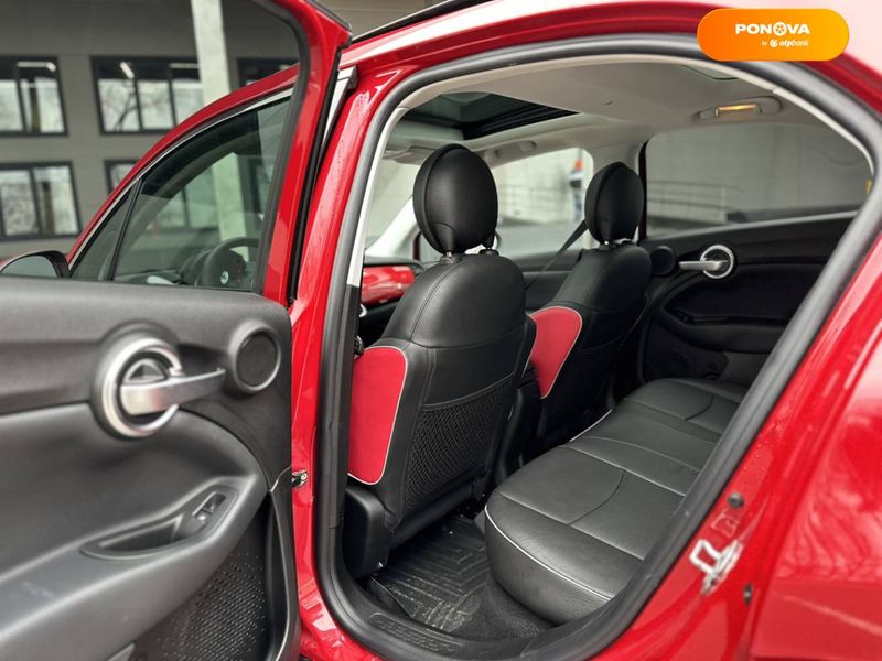 Fiat 500X, 2015, Бензин, 2.36 л., 95 тис. км, Позашляховик / Кросовер, Червоний, Київ 26428 фото