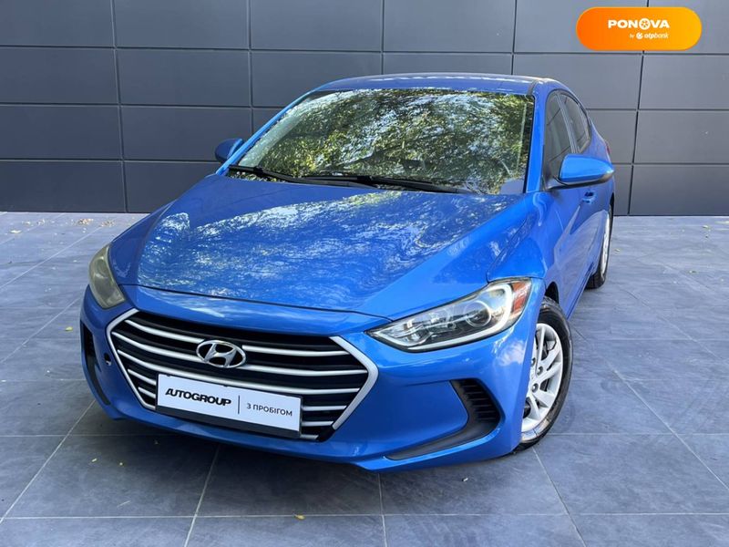 Hyundai Elantra, 2017, Бензин, 2 л., 247 тис. км, Седан, Синій, Одеса 106782 фото