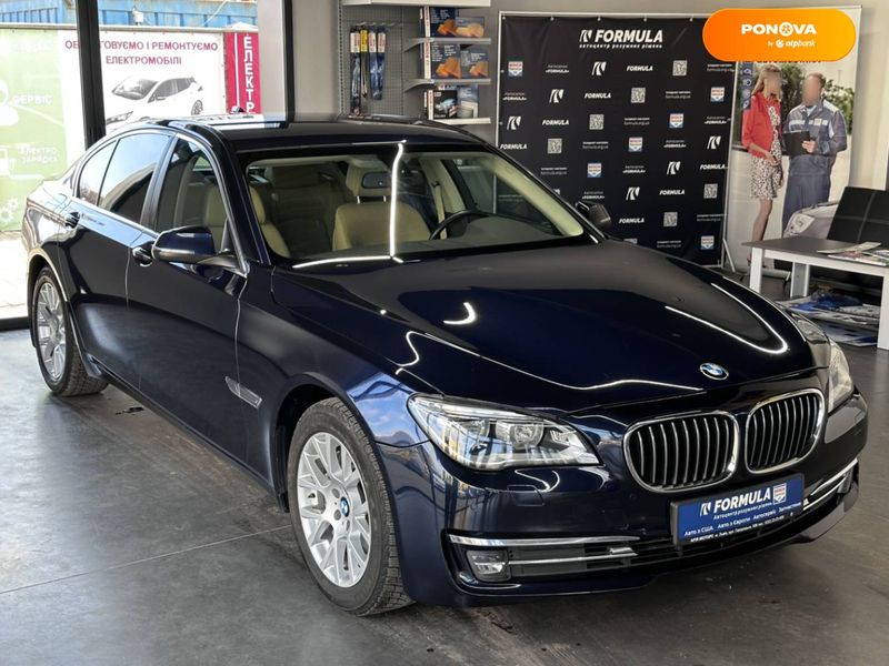 BMW 7 Series, 2014, Дизель, 3 л., 194 тыс. км, Седан, Синий, Нововолынск 31643 фото
