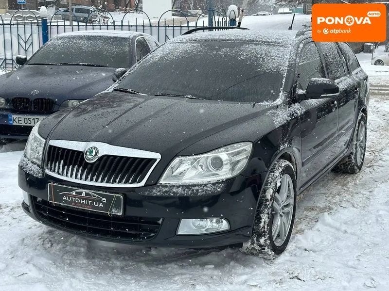 Skoda Octavia, 2012 р., Бензин, 167 тис. км, Універсал, Чорний, Кам'янське (Дніпродзержинськ) AT-10407530 фото