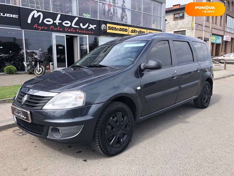 Renault Logan MCV, 2012, Дизель, 1.5 л., 215 тис. км, Універсал, Сірий, Мукачево 6820 фото