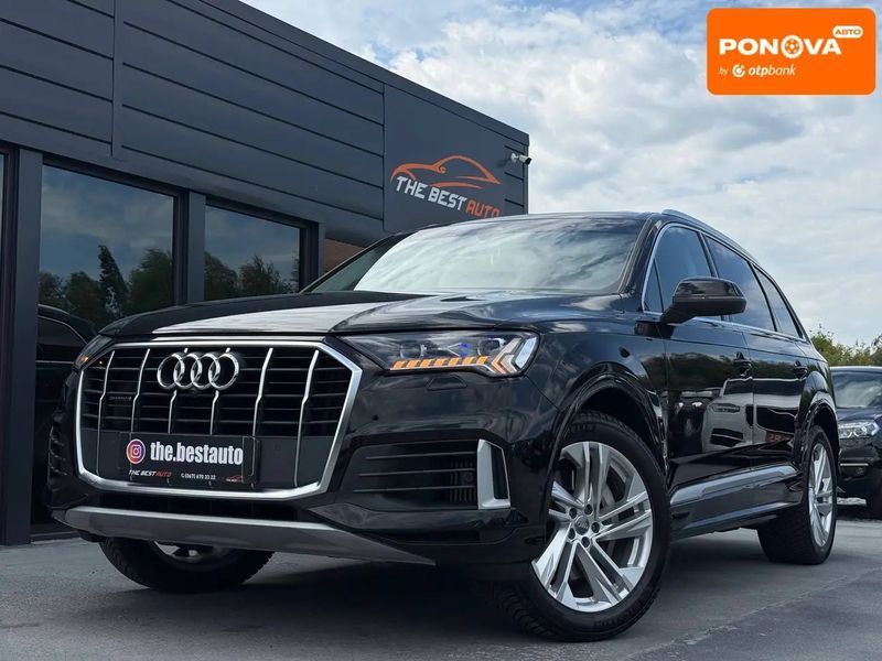 Audi Q7, 2019 р., Бензин, 103 тис. км, Позашляховик / Кросовер, Чорний, Рівне AT-10412839 фото