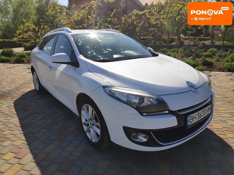 Renault Megane, 2012 р., Дизель, 199 тис. км, Універсал, Білий, Білгород-Дністровський AT-10401894 фото