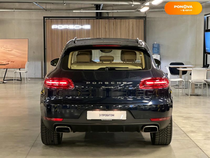 Porsche Macan, 2017, Бензин, 1.98 л., 99 тис. км, Позашляховик / Кросовер, Синій, Київ 108237 фото