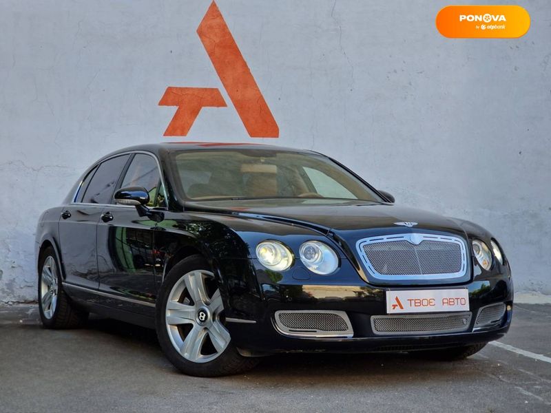 Bentley Continental, 2006, Бензин, 6 л., 85 тис. км, Седан, Чорний, Одеса 43815 фото