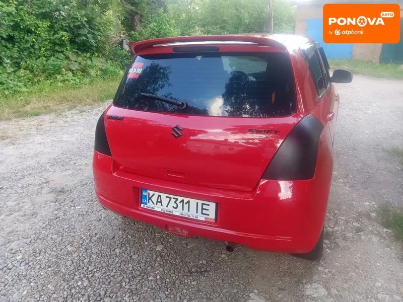 Suzuki Swift, 2006 г., Бензин, 172 тыс. км, Хетчбек, Красный, Калинівка AT-10404532 фото