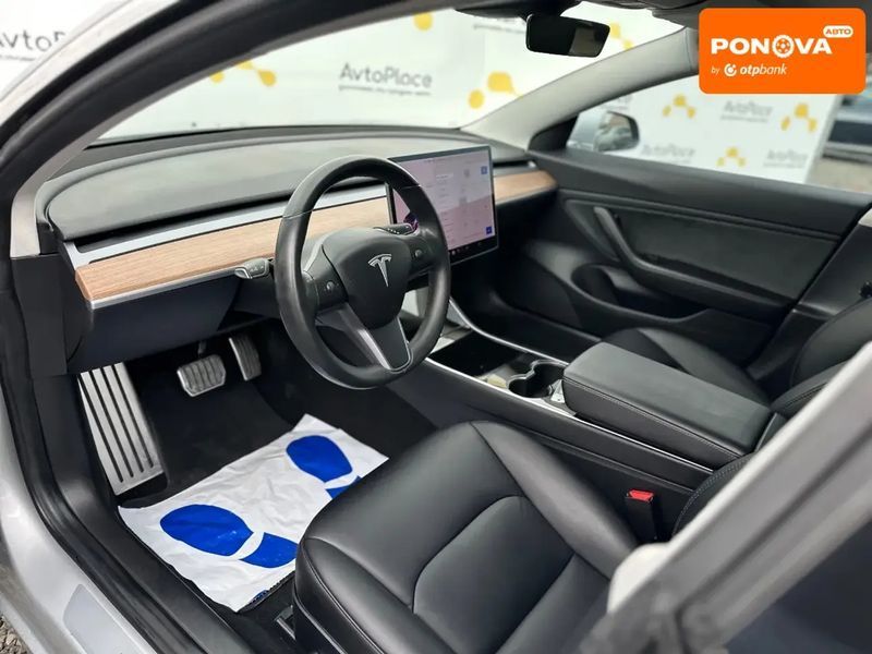 Tesla Model 3, 2018 р., Електро, 145 тис. км, Хетчбек, Сірий, Луцьк AT-10416300 фото