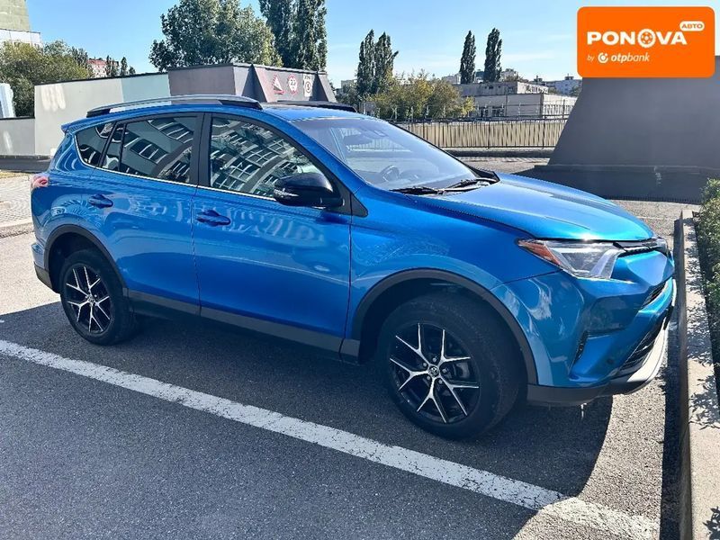 Toyota RAV4, 2017 р., Бензин, 106 тис. км, Позашляховик / Кросовер, Синій, Харків AT-10402199 фото