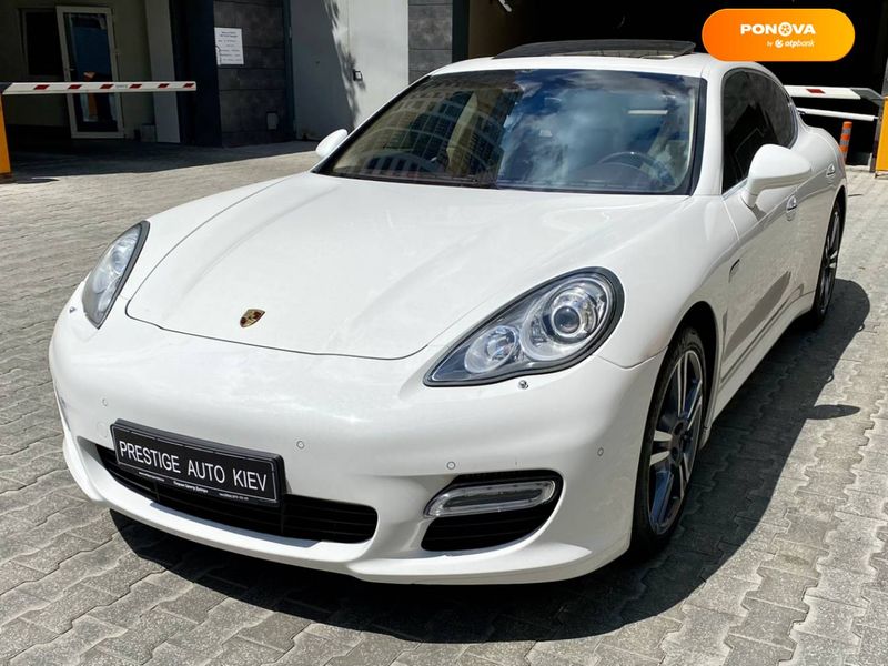 Porsche Panamera, 2011, Бензин, 4.81 л., 99 тис. км, Фастбек, Білий, Київ 103353 фото