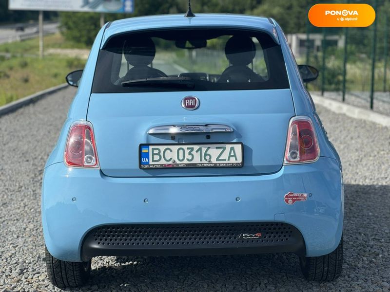 Fiat 500e, 2017, Електро, 63 тис. км, Хетчбек, Синій, Львів 103118 фото