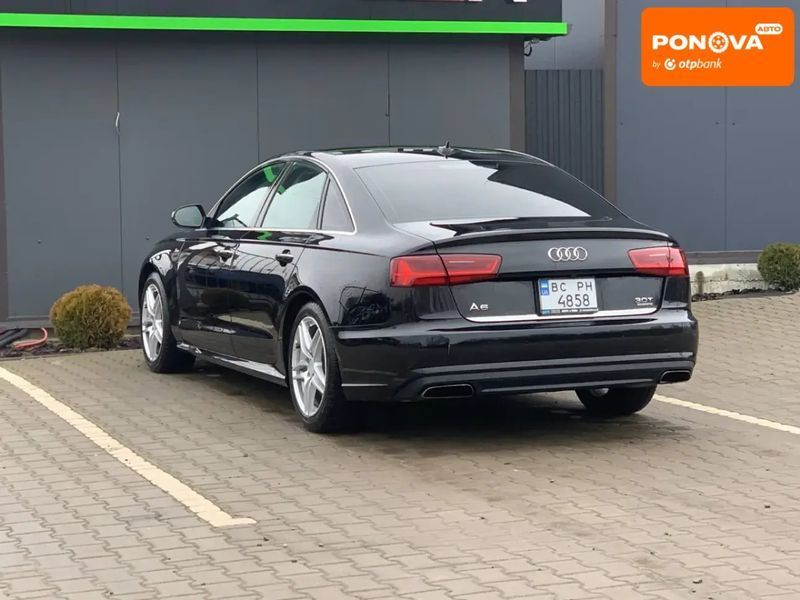 Audi A6, 2015 р., Бензин, 200 тис. км, Седан, Чорний, Львів AT-10407706 фото
