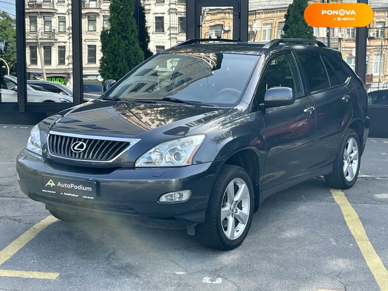 Lexus RX, 2007, Газ пропан-бутан / Бензин, 3.5 л., 186 тис. км, Позашляховик / Кросовер, Сірий, Київ 102421 фото