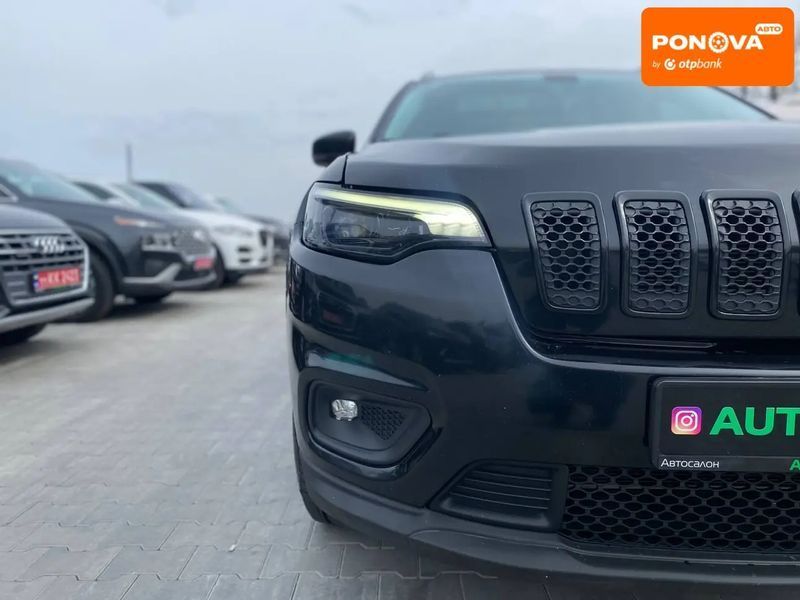 Jeep Cherokee, 2018 р., Бензин, 124 тис. км, Позашляховик / Кросовер, Чорний, Київ AT-10419056 фото