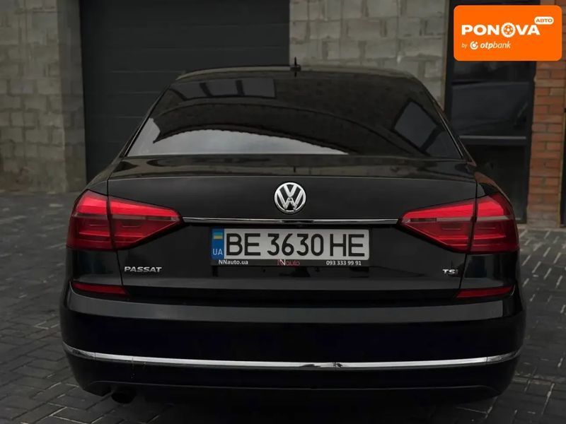 Volkswagen Passat, 2017 р., Бензин, 190 тис. км, Седан, Чорний, Кропивницький (Кіровоград) AT-10418529 фото