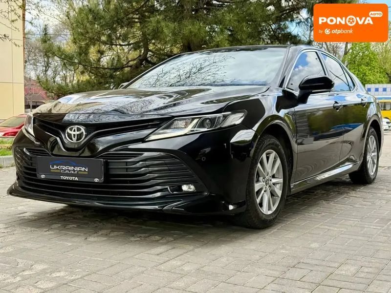 Toyota Camry, 2018 г., Бензин, 87 тыс. км, Седан, Чорный, Днепр (Днепропетровск) AT-10418066 фото
