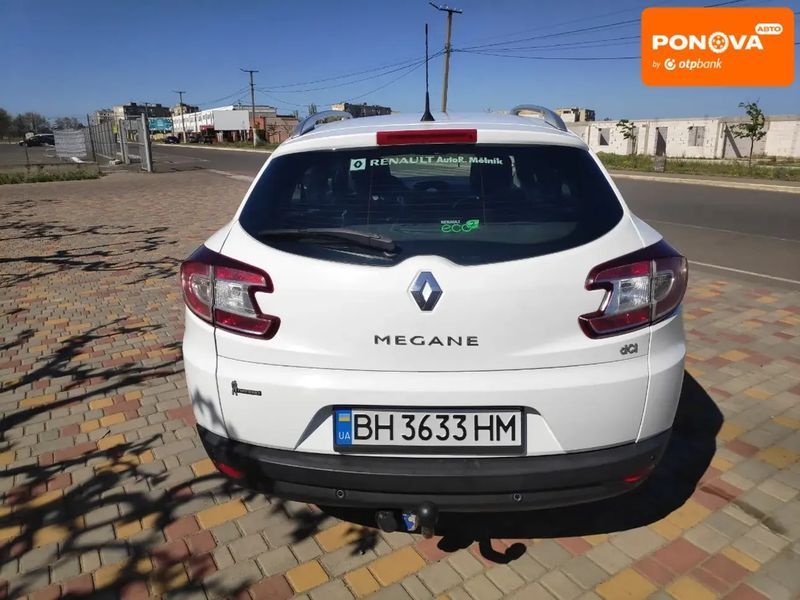 Renault Megane, 2012 р., Дизель, 199 тис. км, Універсал, Білий, Білгород-Дністровський AT-10401894 фото