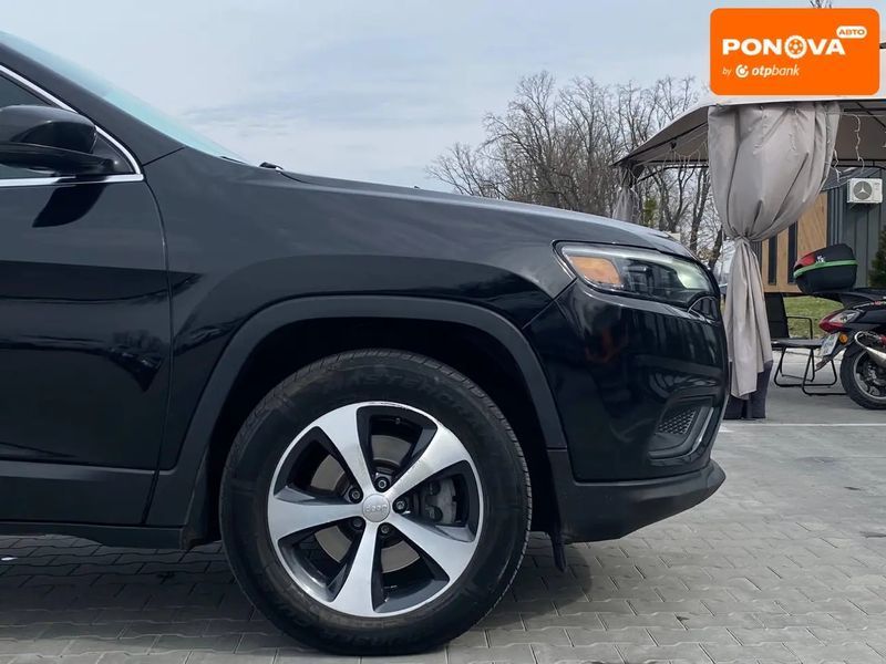 Jeep Cherokee, 2018 р., Бензин, 124 тис. км, Позашляховик / Кросовер, Чорний, Київ AT-10419056 фото
