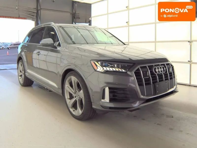 Audi Q7, 2020 р., Бензин, 110 тис. км, Позашляховик / Кросовер, Сірий, Луцьк AT-10405973 фото