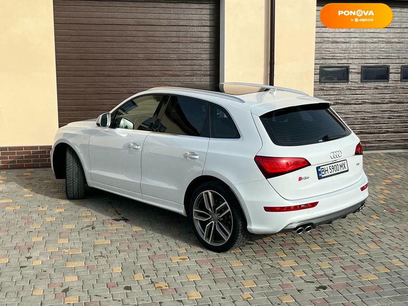 Audi SQ5, 2015, Дизель, 2.97 л., 85 тыс. км, Внедорожник / Кроссовер, Белый, Одесса Cars-Pr-65881 фото