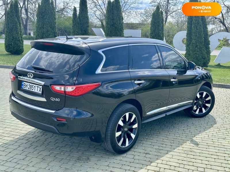 Infiniti QX60, 2015, Газ пропан-бутан / Бензин, 3.5 л., 232 тис. км, Позашляховик / Кросовер, Чорний, Одеса Cars-Pr-56737 фото