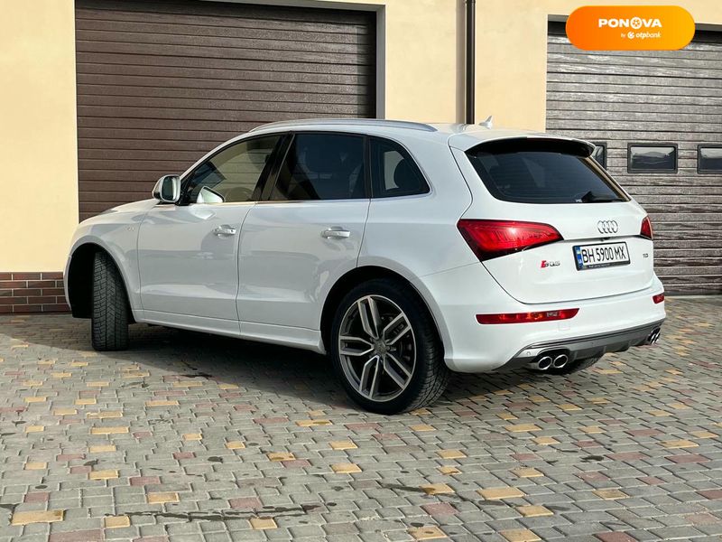 Audi SQ5, 2015, Дизель, 2.97 л., 85 тыс. км, Внедорожник / Кроссовер, Белый, Одесса Cars-Pr-65881 фото