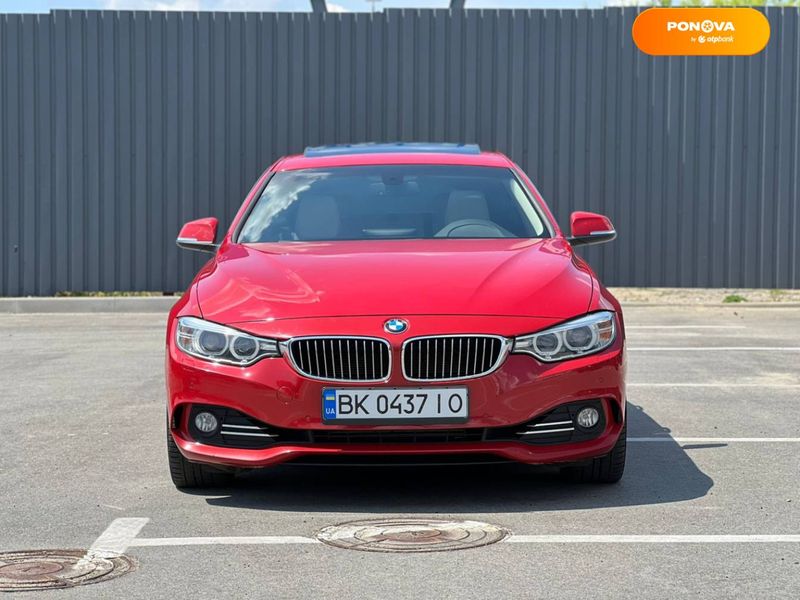 BMW 4 Series Gran Coupe, 2014, Бензин, 2 л., 74 тыс. км, Купе, Красный, Киев Cars-Pr-56356 фото