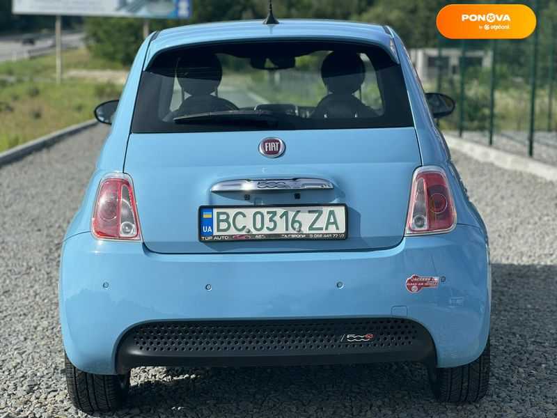 Fiat 500e, 2017, Електро, 63 тис. км, Хетчбек, Синій, Львів 103118 фото