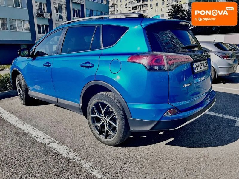 Toyota RAV4, 2017 р., Бензин, 106 тис. км, Позашляховик / Кросовер, Синій, Харків AT-10402199 фото