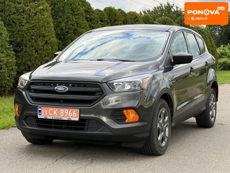 Ford Escape, 2018 р., Бензин, 220 тис. км, Позашляховик / Кросовер, Сірий, Дніпро (Дніпропетровськ) AT-10423976 фото