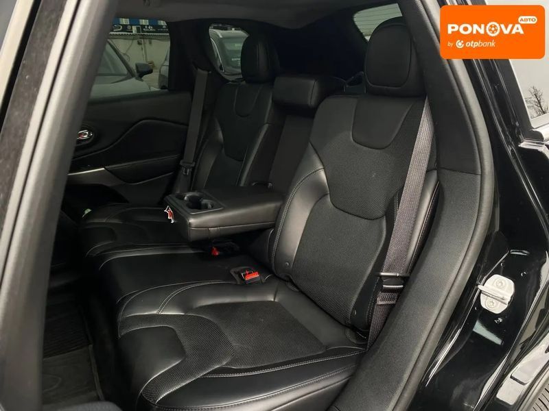 Jeep Cherokee, 2018 р., Бензин, 124 тис. км, Позашляховик / Кросовер, Чорний, Київ AT-10419056 фото