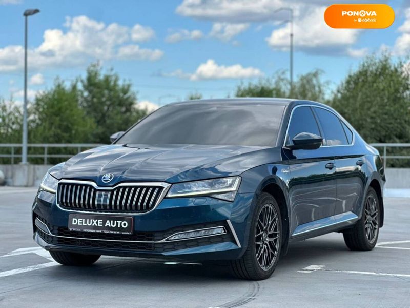 Skoda Superb, 2020, Дизель, 1.97 л., 135 тис. км, Ліфтбек, Синій, Київ 108037 фото