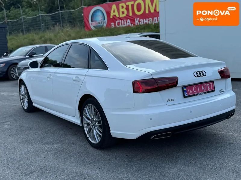 Audi A6, 2014 г., Бензин, 194 тыс. км, Седан, Белый, Львов AT-10400945 фото