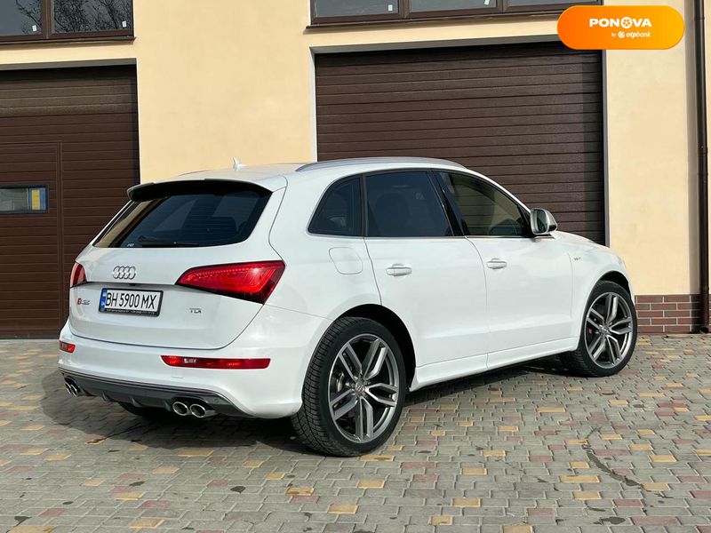 Audi SQ5, 2015, Дизель, 2.97 л., 85 тыс. км, Внедорожник / Кроссовер, Белый, Одесса Cars-Pr-65881 фото