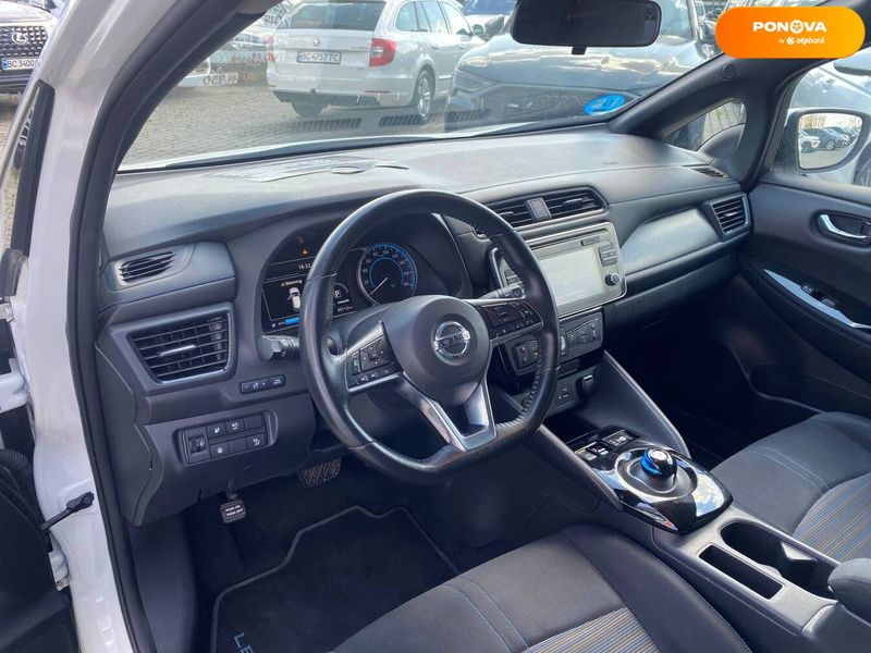 Nissan Leaf, 2019, Електро, 4 л., 49 тис. км, Хетчбек, Білий, Львів 109581 фото