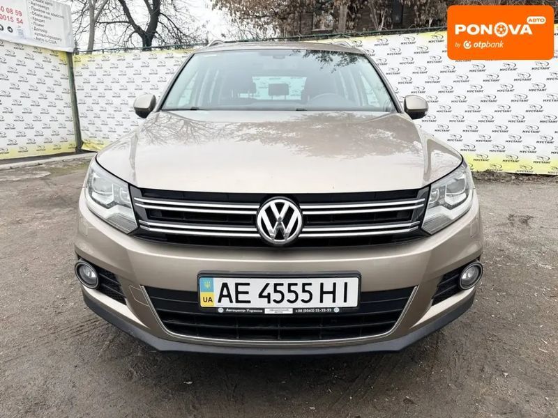 Volkswagen Tiguan, 2014 р., Дизель, 166 тис. км, Позашляховик / Кросовер, Бежевий, Дніпро (Дніпропетровськ) AT-10411054 фото
