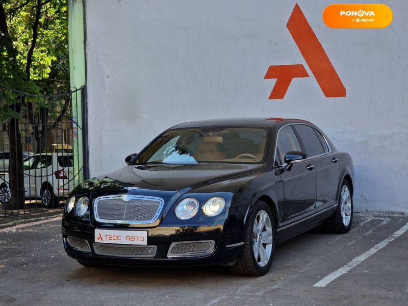 Bentley Continental, 2006, Бензин, 6 л., 85 тис. км, Седан, Чорний, Одеса 43815 фото