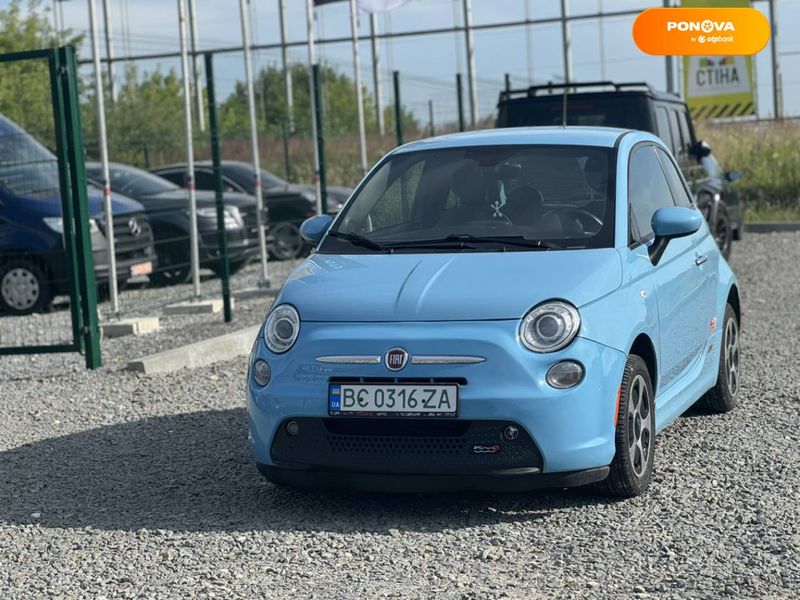 Fiat 500e, 2017, Електро, 63 тис. км, Хетчбек, Синій, Львів 103118 фото