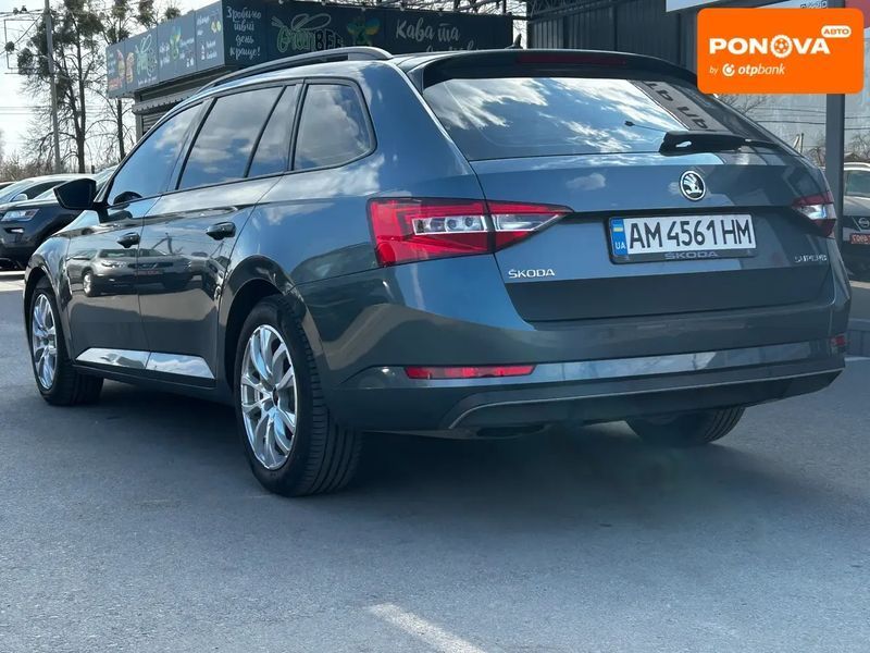 Skoda Superb, 2017 г., Дизель, 198 тыс. км, Универсал, Серый, Житомир AT-10414445 фото