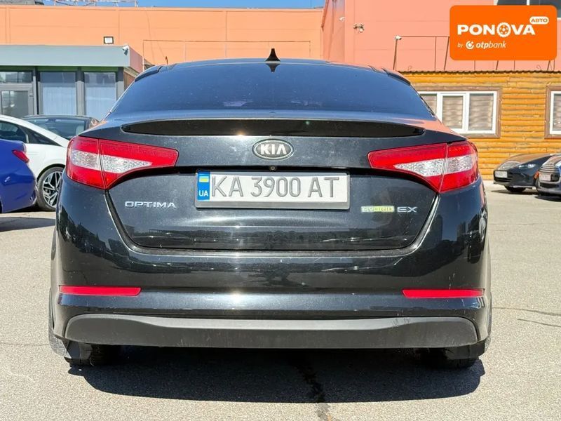 Kia Optima, 2013 р., Гібрид (HEV), 300 тис. км, Седан, Чорний, Київ AT-10402898 фото