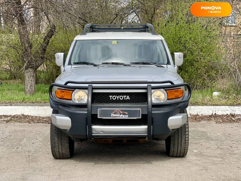 Toyota FJ Cruiser, 2008, Газ пропан-бутан / Бензин, 3.96 л., 164 тыс. км, Внедорожник / Кроссовер, Серый, Киев 34235 фото