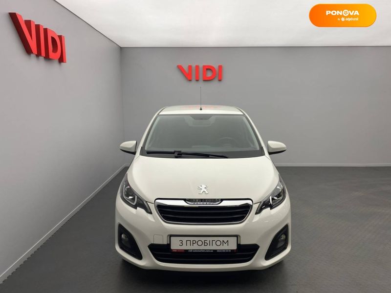 Peugeot 108, 2019, Бензин, 1 л., 65 тис. км, Хетчбек, Білий, Київ 12533 фото