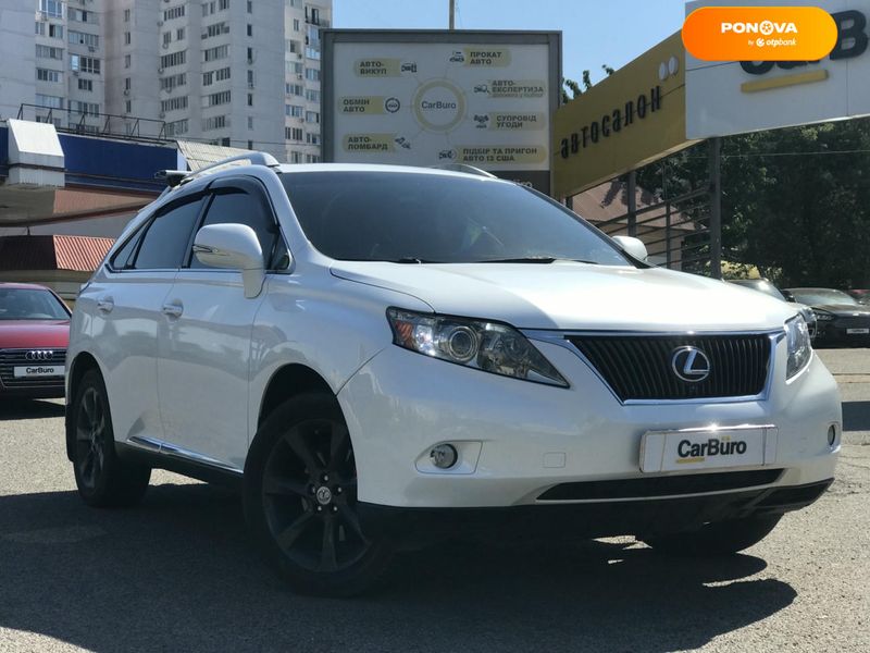 Lexus RX, 2011, Газ пропан-бутан / Бензин, 3.46 л., 167 тыс. км, Внедорожник / Кроссовер, Белый, Одесса 110252 фото