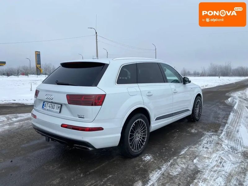 Audi Q7, 2017 р., Бензин, 179 тис. км, Позашляховик / Кросовер, Білий, Івано-Франківськ AT-10409786 фото