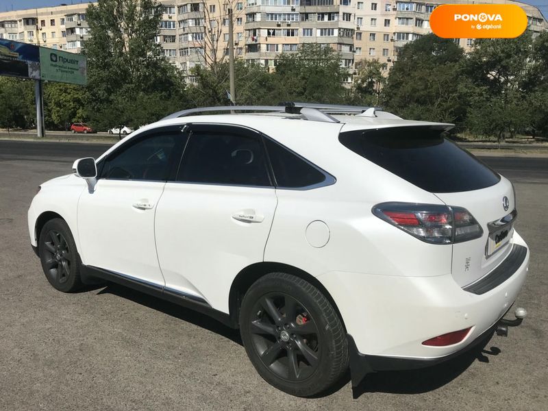 Lexus RX, 2011, Газ пропан-бутан / Бензин, 3.46 л., 167 тыс. км, Внедорожник / Кроссовер, Белый, Одесса 110252 фото