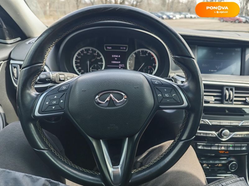 Infiniti QX30, 2016, Бензин, 1.99 л., 108 тис. км, Позашляховик / Кросовер, Сірий, Запоріжжя 32663 фото