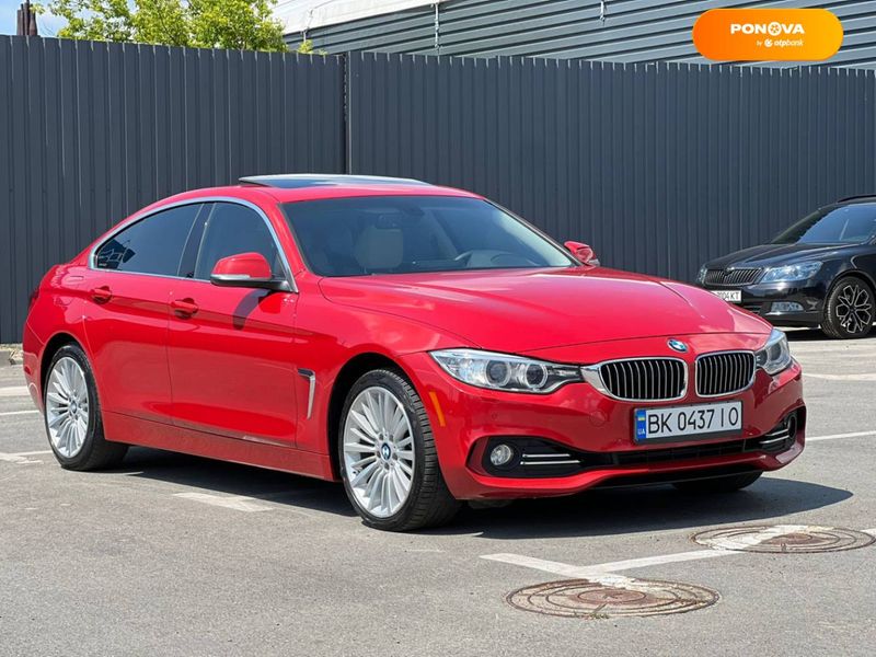 BMW 4 Series Gran Coupe, 2014, Бензин, 2 л., 74 тыс. км, Купе, Красный, Киев Cars-Pr-56356 фото