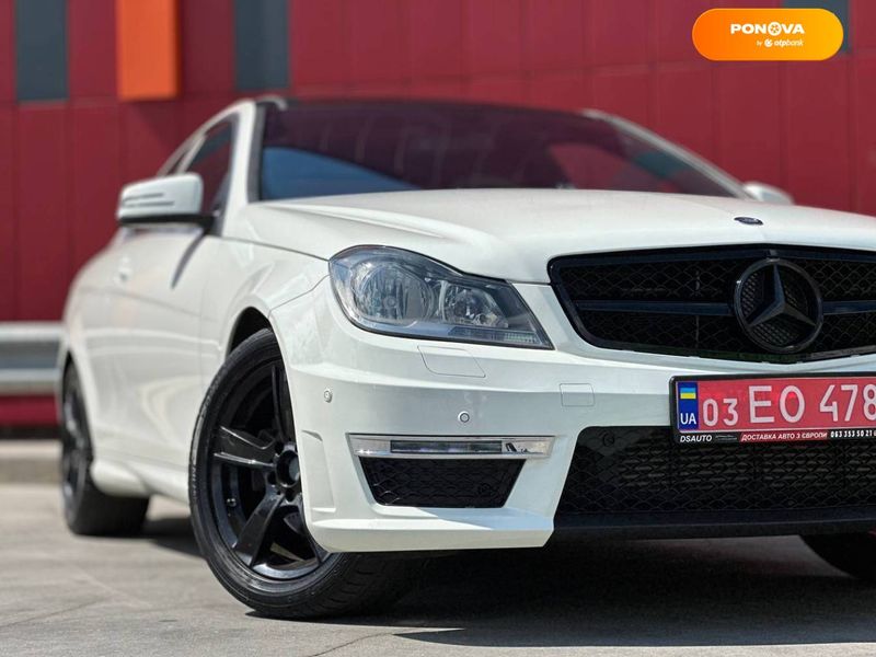 Mercedes-Benz C-Class, 2012, Бензин, 1.8 л., 215 тис. км, Купе, Білий, Київ 108018 фото