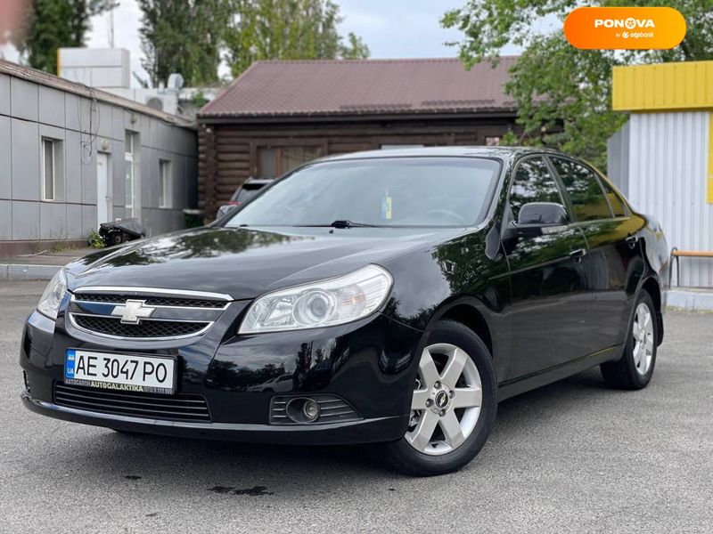 Chevrolet Epica, 2007, Бензин, 2.49 л., 160 тис. км, Седан, Чорний, Кривий Ріг 48642 фото