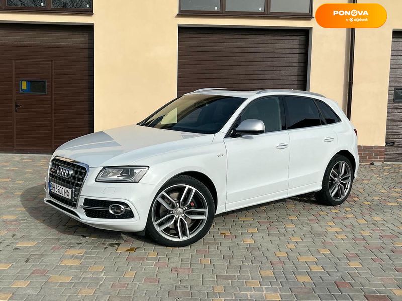 Audi SQ5, 2015, Дизель, 2.97 л., 85 тыс. км, Внедорожник / Кроссовер, Белый, Одесса Cars-Pr-65881 фото